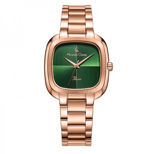 Alexandre Christie AC 2982 Rosegold Green LHBRGGN